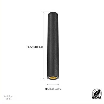 4G vodootporna štapić antena – SMA muški konektor, LTE plug-in, vanjska omnidirekcionalna WiFi antena za pametni dom