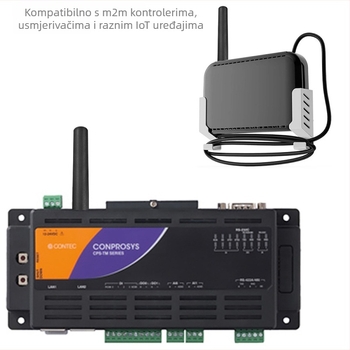 4G vodootporna štapić antena – SMA muški konektor, LTE plug-in, vanjska omnidirekcionalna WiFi antena za pametni dom