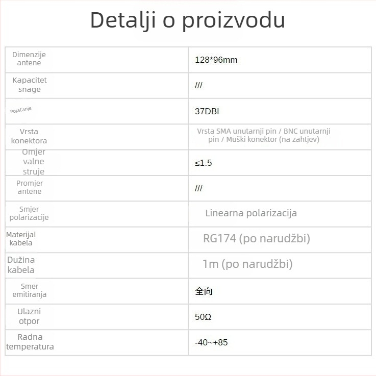 GNSS antena s dvostrukim režimom Beidou/GPS za morsku navigaciju, visoka preciznost