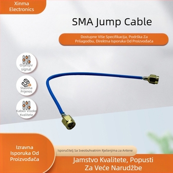 RG086 SMA-J adapter kabel: SMA muški na IPEX RF kabel za antenu, niski gubici