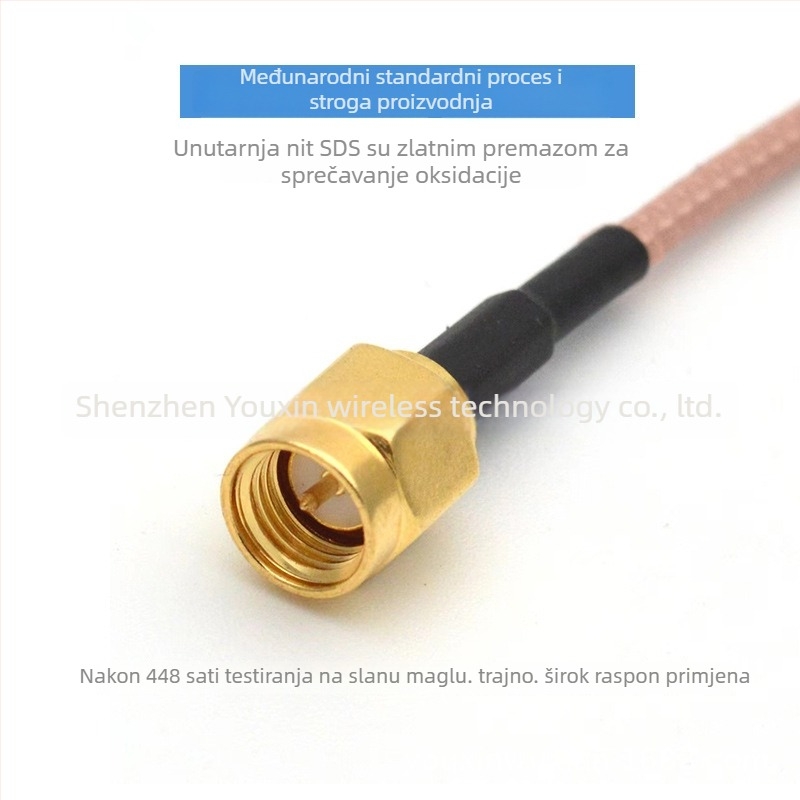 Vanjska antena ormarića, vodootporna, omnidirekcijska, 8 dBi, 698-4900 MHz, 50 Ω, SMA unutarnji pin, VSWR ≤ 1.5