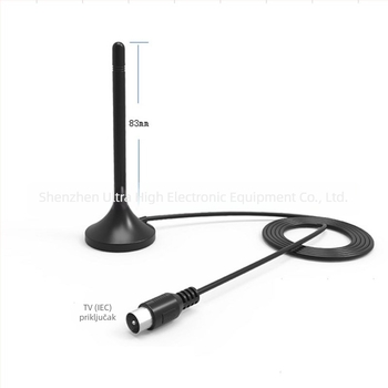 Digitalna TV antena za zemaljski prijem, DTMB/DVB-T2/ISDB, sa usisnom čašicom za montažu, model Tgdz-xptv8-301, brend Extra High Electronic
