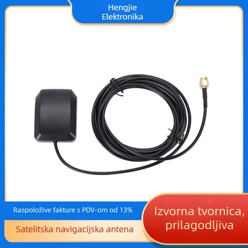 Antena za satelitsku navigaciju GPS, Beidou i GLONASS – Hengjie Hj-20, aktivna antena s visokim ziskom, SWR ≤ 1.5