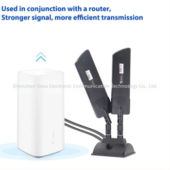 5G CPE Pro usmjerivač s dvostrukom antenom, 42dBi, 5G dual-band pojačivač, vanjski extender, magnetske dvostruke antene