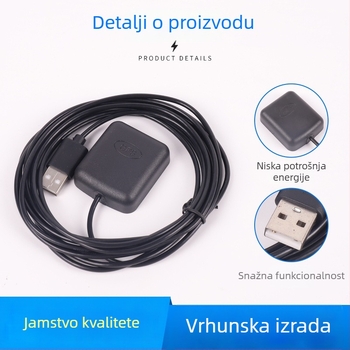 GPS Beidou antena za navigaciju, vanjski FAKRA konektor, visok dobitak, magnetski nosač