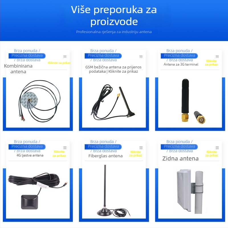 GPS Beidou antena za navigaciju, vanjski FAKRA konektor, visok dobitak, magnetski nosač