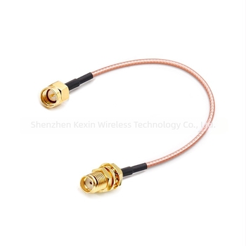 SMA muški na SMA ženski 316 nehrđajući čelik, adapter kabel/produžni kabel za Wi‑Fi modul 0-6 GHz (3G/4G/5G)