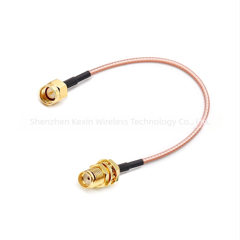 SMA muški na SMA ženski 316 nehrđajući čelik, adapter kabel/produžni kabel za Wi‑Fi modul 0-6 GHz (3G/4G/5G)