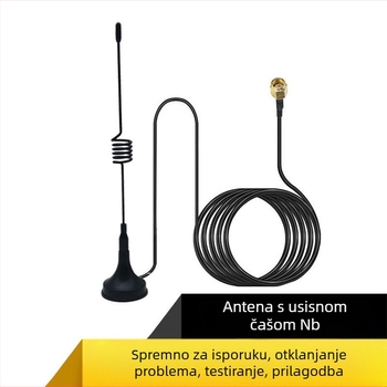 NB-lot vanjska disk antena za GSM/3G/2G s usisnim držačem, 50 Ω, SWR ≤1,5, dobitak 3 dBi