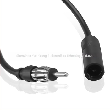 Automobilski AM/FM pojačivač signala i antena, model yy2021, dobitak 25 dBi, raspon 48–860 MHz, impedancija 50 Ω, napon 12 V