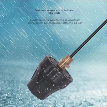 GPS BeiDou gljiva antena, 4G dvodijelna ormarić antena, vodootporna, satelitsko pozicioniranje za punionice; raspon frekvencija 700–2700/1568 MHz; dobitak 7/28 dBi; impedancija 50 Ω; SWR ≤1.5; napajanje 3–5 V