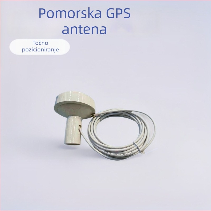 Morska GPS antena za primanje četiri glavna navigacijska sustava: GPS, GLONASS, BeiDou i Galileo