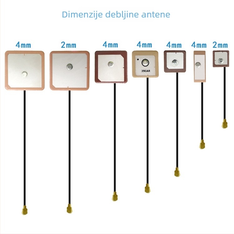 Beidou pozicioniranje – aktivna ugrađena antena GPS+BD, dvopojasni keramički modul, visok dobitak 28 dB, IPEX konektor
