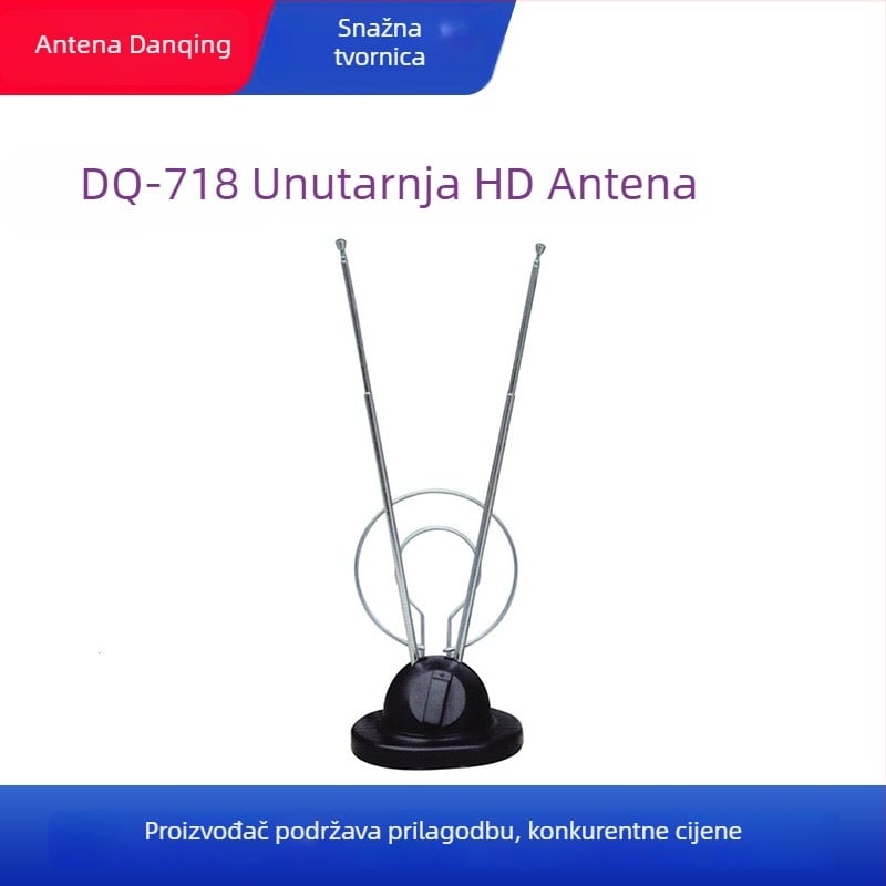 DQ Unutarnja HD Digitalna TV Antena s Pojačalom Signala