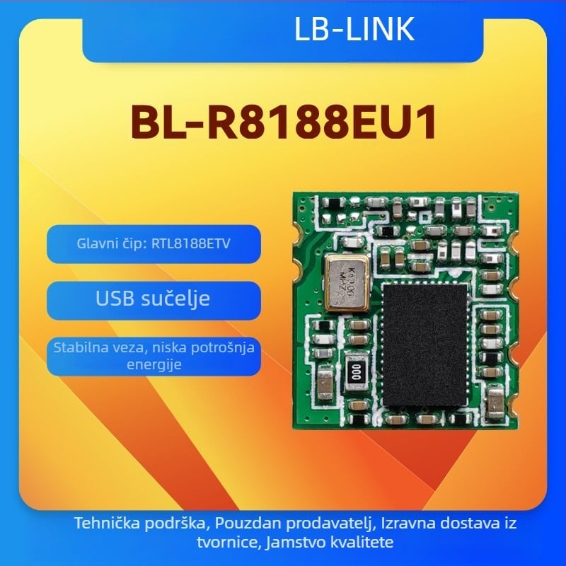 Bežični Wi-Fi modul za prijenos slike za projekciju zaslona – Marka Must-link b-link, modeli BL-R8188EU1 / RTL8188ETV