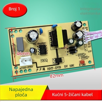 DZSYDZ Univerzalna ploča napajanja DVB za set-top kutiju, 5V, 5 vodiča