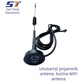 Unutarnja digitalna TV antena — prijemnik, Wi‑Fi antena, RF koaksijalni priključak; marka Three-way Electronics, PTFE izolator, primjena: mrežna komunikacija