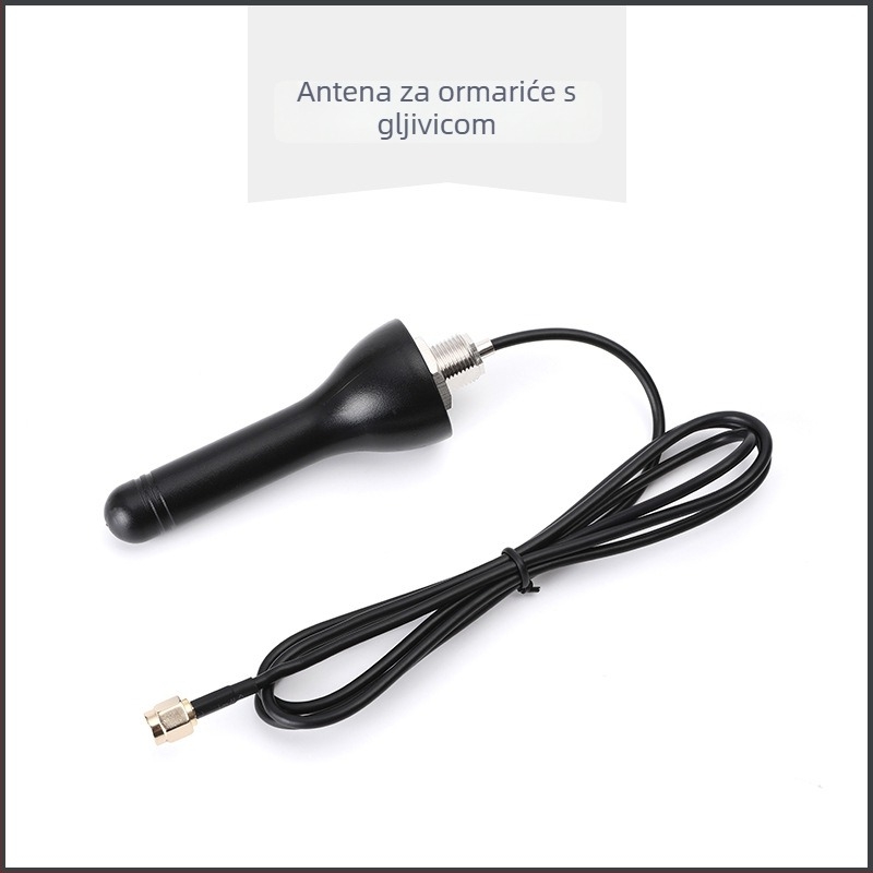 Bežična antena za ormarić GSM/GPRS s gljivastom glavom, 800–2100 MHz, IP67, omnidirekcijska, zaštita od krađe, kompatibilna s 5G