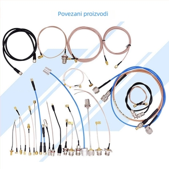 RG316 koaksijalni kabel za antenu, produžni kabel, 0–6 GHz, SMA muški– SMA ženski konektor