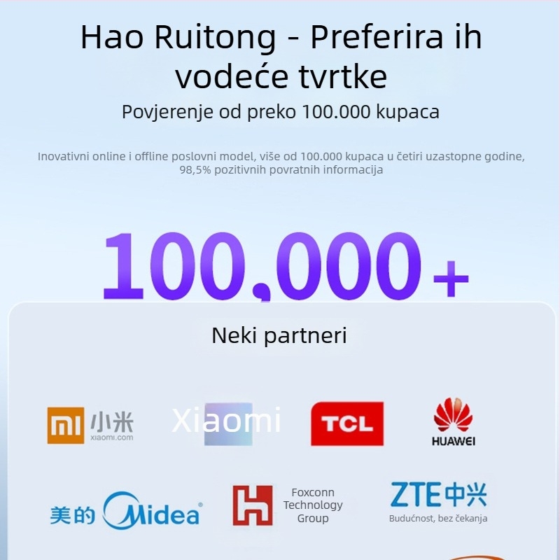 Haoruitong SMA na IPEX adapter konektor za koaksijalnu liniju i antenu, IPEX-SMA sučelje, vanjsko vijčano pričvršćivanje