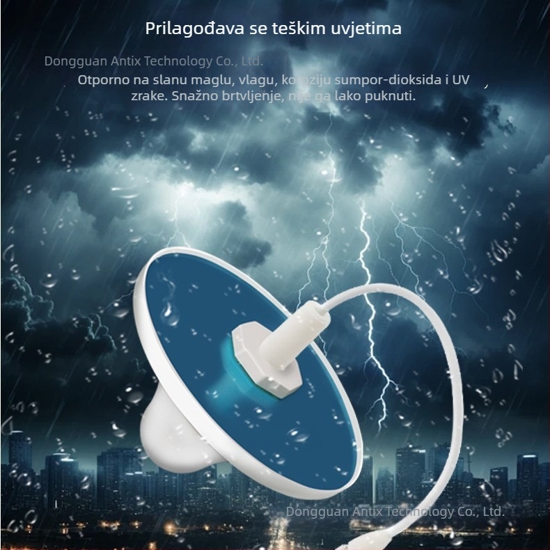 Stropna antena za 2G/3G/4G, unutarnja i vanjska upotreba, omnidirekcijska s visokim ziskom, antena s glavom u obliku gljive i pojačalom signala