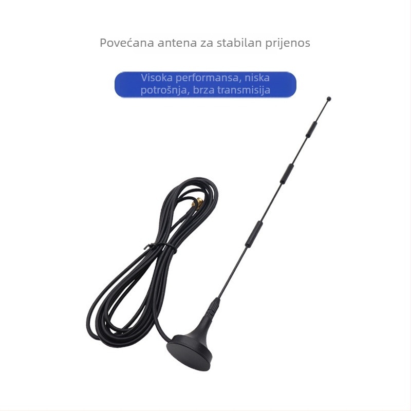 nubewireless NB modul bežični usmjerivač s visokim ziskom LTE/3G/2G i vanjskom 4G/5G usisnom antenom, model NU4GXTX310-5ZL3000J, SWR ≤ 1.5