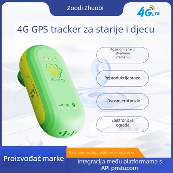 4G GPS lokator za starije osobe i djecu s dvosmjernim pozivom