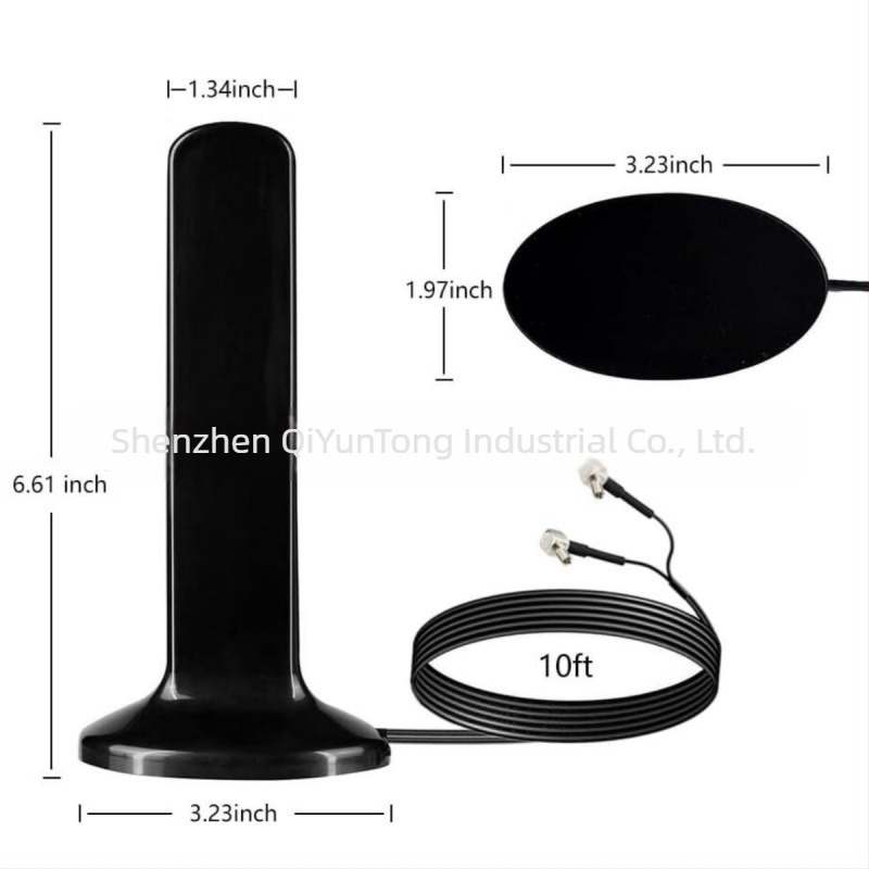 Desktop bežična antena za mrežu, dvopojasna, Wi-Fi, sa dva SMA priključka, visok dobitak, magnetska baza