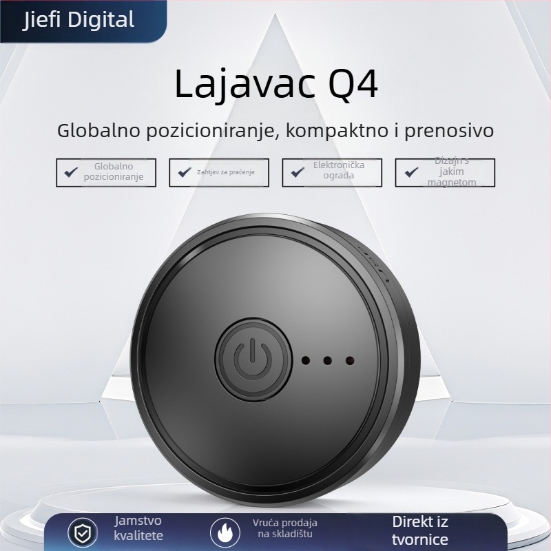 Osobni GPS tracker s Beidou i 4G, točnost 5 m, SOS alarm, geofence, mobilna i vibracijska alarma, magnetsko pričvršćivanje