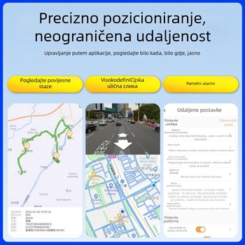 XY805 GPS tracker za električno vozilo - točnost pozicioniranja 5 m, načini alarma: vibracije, obavijest na mobitel, geofence, prekoračenje brzine; trajanje baterije 1466 h; dimenzije 64×30×17 mm