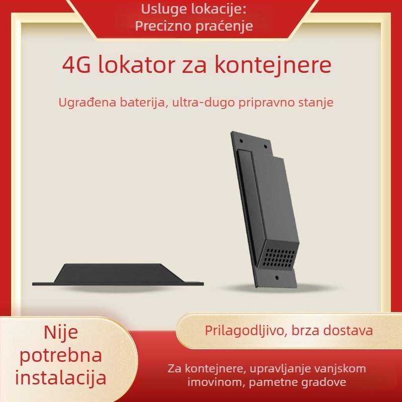 BeiDou GPS lokator za kontejnere, praćenje logistike i pomorskog prijevoza, tracker protiv krađe, dugotrajna autonomija