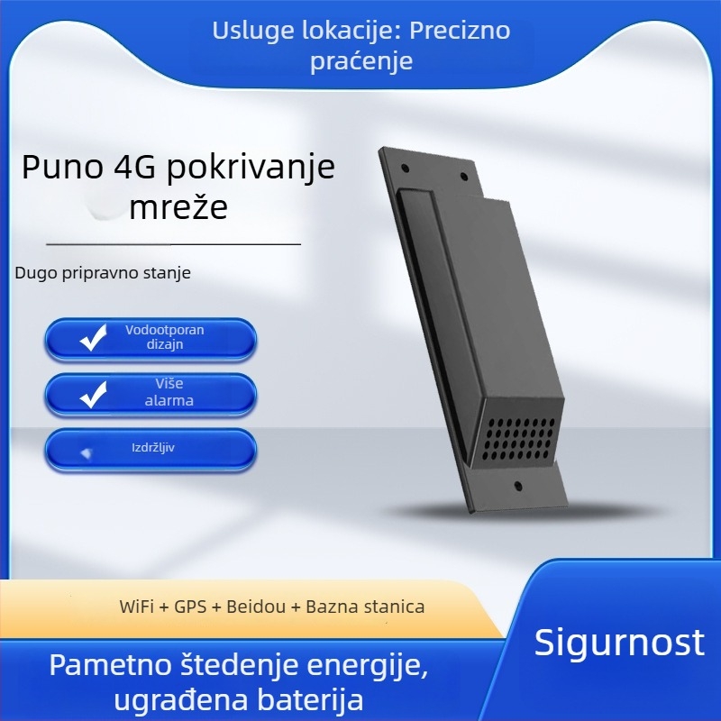 BeiDou GPS lokator za kontejnere, praćenje logistike i pomorskog prijevoza, tracker protiv krađe, dugotrajna autonomija