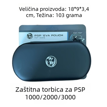 PSP 1000/2000 tvrdi kućište – prenosna zaštitna kutija, ABS materijal, veliki kapacitet