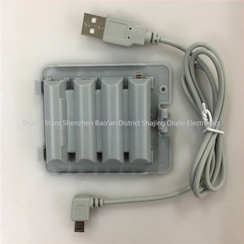 Wii Balance Board baterijski paket – zamjenska baterija + kabel za punjenje, uključuje 1 bateriju i 1 kabel, model WII