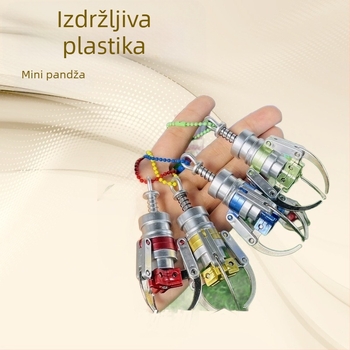 Ključni privjesak s mini šarenom šapom od legure