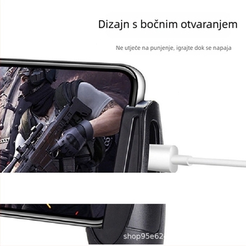 Držač za mobilne igre u obliku jajeta sa stalkom za PUBG i Peace Elite, žični, PP materijal, 45 g, model 123