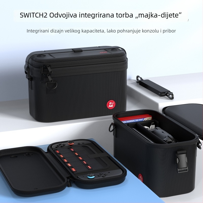 Zaštitno kućište i torbica za pohranu za Nintendo Switch 2 s dodacima
