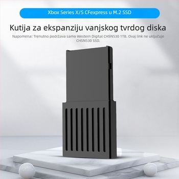 Vanjska kartica za proširenje tvrdog diska Xbox Series X/S - PCIe 4.0 CFexpress na M.2 SSD, aluminijsko kućište, za Xbox Series X/S