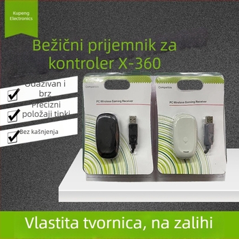 X360 bežični prijemnik za Xbox 360 kontroler, USB, Windows kompatibilan