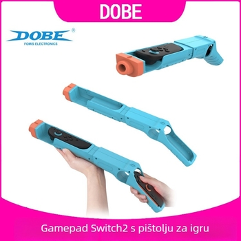 Switch2 gun stock s dvostrukim držačima za Joy-Con Switch2 — ABS, model switch2