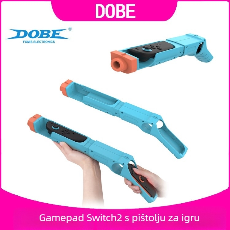 Switch2 gun stock s dvostrukim držačima za Joy-Con Switch2 — ABS, model switch2