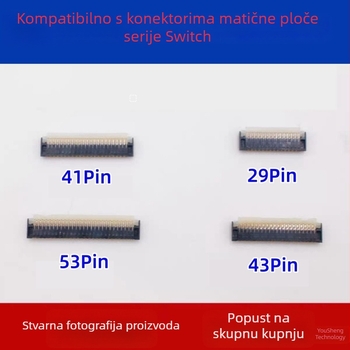 Nintendo Switch OLED priključak zaslona s LCD utičnicom i sučeljem L tipke