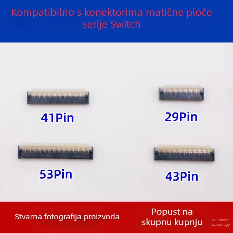 Nintendo Switch OLED priključak zaslona s LCD utičnicom i sučeljem L tipke