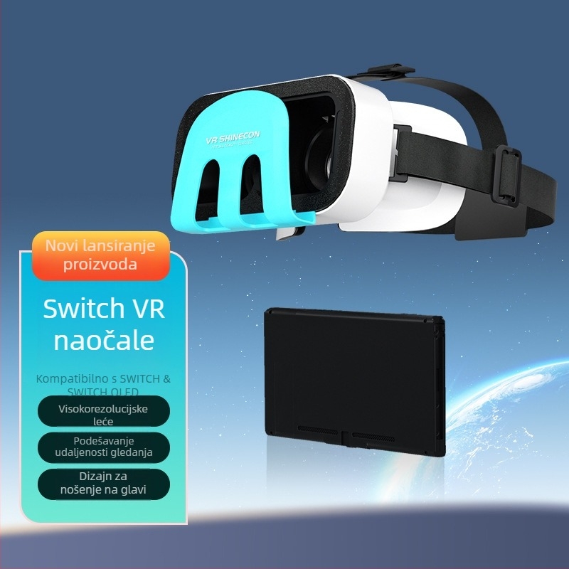 VR naočale za Nintendo Switch – 1080p HD, 3D, model SC-G11, plastični materijal