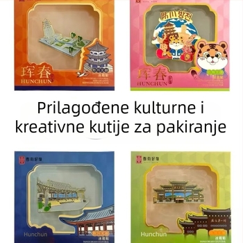 Kutija za pakiranje s prozorom i UV premazom, karton/papir, kutija za pakiranje, prilagodljivi tipovi kartona, privatna marka