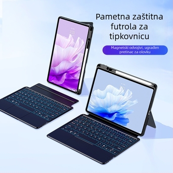 Bežična Bluetooth tipkovnica s magnetskim dijeljenjem za Huawei MatePad tablet, ergonomska, 670 g
