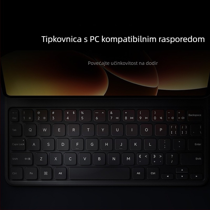 Xiaomi Mi Pad 8/Pro Magic Keyboard – Bluetooth bežični tipkovnica, ergonomska podrška, kabel duljine 0,5 m, OEM proizvodnja