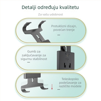 Držač za tablet Gibbon A69 s zidnim nosačem (Brend: Gibbon, Model: A69, Kategorija: Držač, Težina: 0.5 kg)
