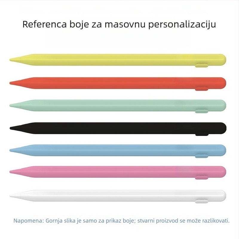 Stilus za iPad s zaštitom od slučajnog dodira i osjetljivošću nagiba; 90 mAh baterija; OEM obrada; uključuje Type-C kabel i originalni vrh olovke