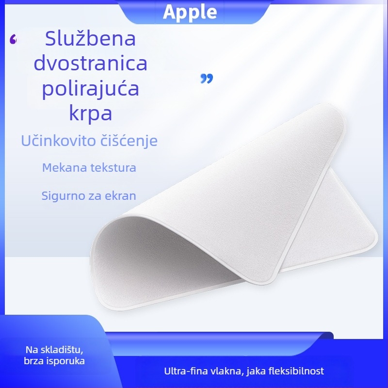 Fan Shengda Krpica za čišćenje zaslona Apple za iPhone, iPad, MacBook i druge Apple uređaje